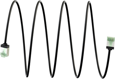 Goobay 74350 nätverkskablar Svart 0,15 m Cat8.1 U/FTP (STP)