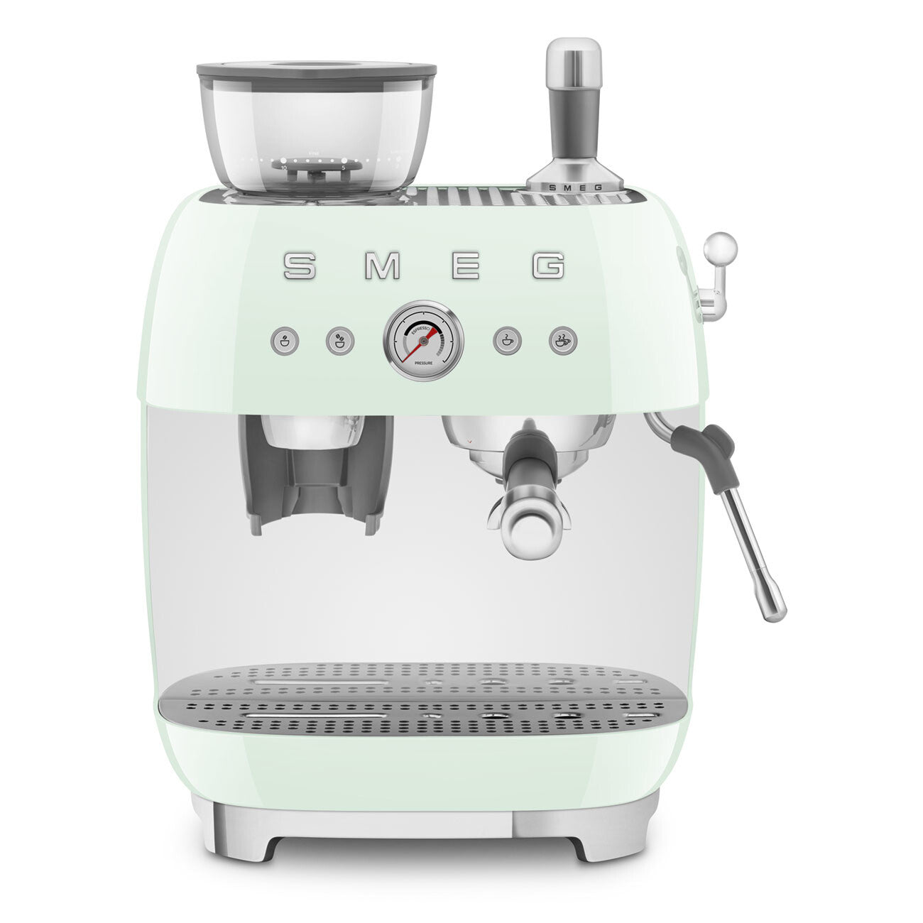 Smeg 50's Style Espressomaskin EGF03PGEU Pastellgrön