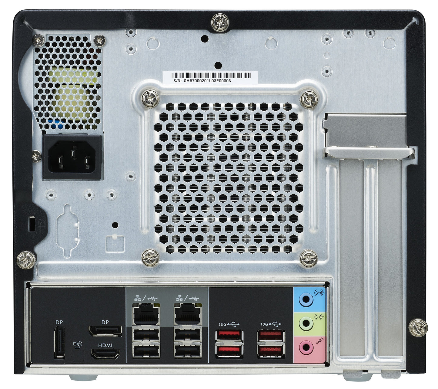 Shuttle SH570R6 datorhölje & moderkort Kub Svart Intel H570 LGA 1200 (Socket H5)