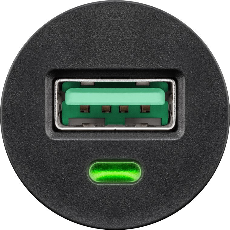 Goobay 45162 mobilladdare Powerbank, Smartphone, Surfplatta Svart Cigarr tändare Snabb laddning Automatisk