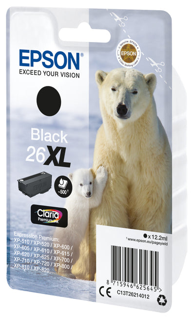 Epson Enpack svart 26XL Claria Premium-bläck