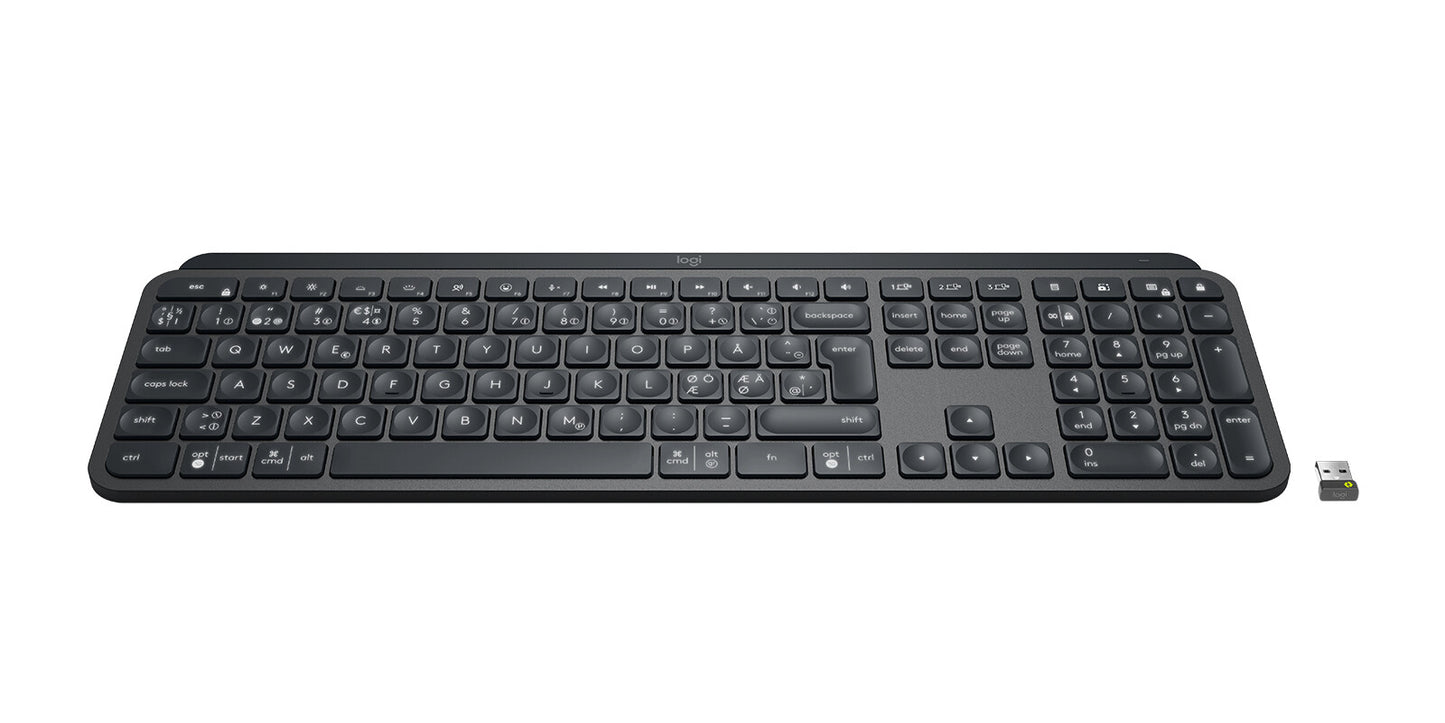 Logitech 920-010249 tangentbord Kontor Bluetooth Nordic grafit