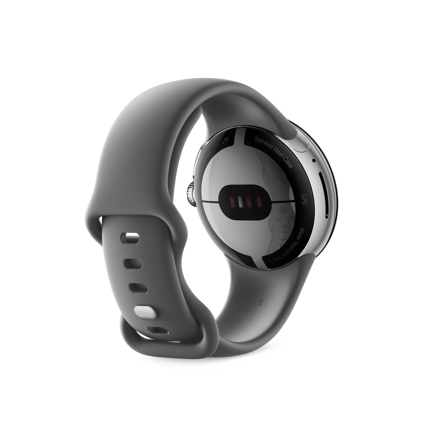 Google Pixel Watch AMOLED 41 mm Digital Silver Wi-Fi GPS