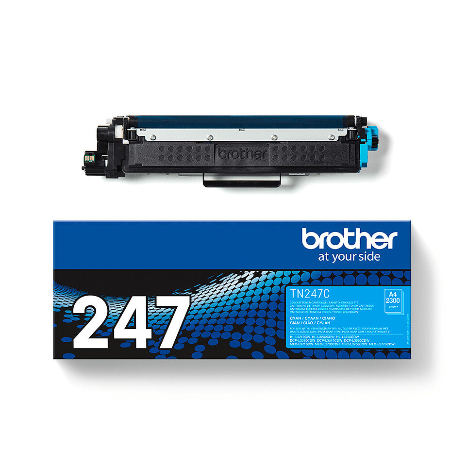Brother TN-247C Tonerkassett 1 styck Original Cyan