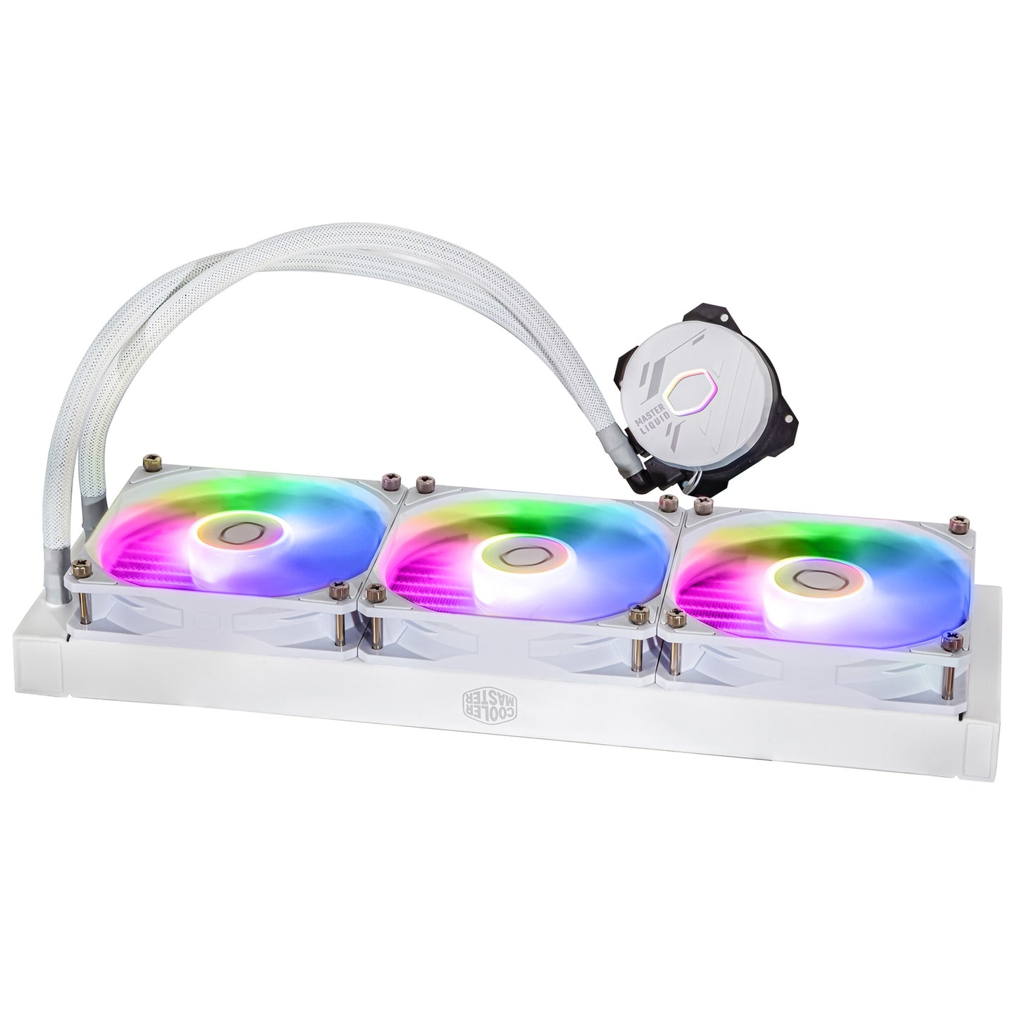 Cooler Master MasterLiquid 360L Core ARGB White Processor Vätskekylningskit 12 cm Vit