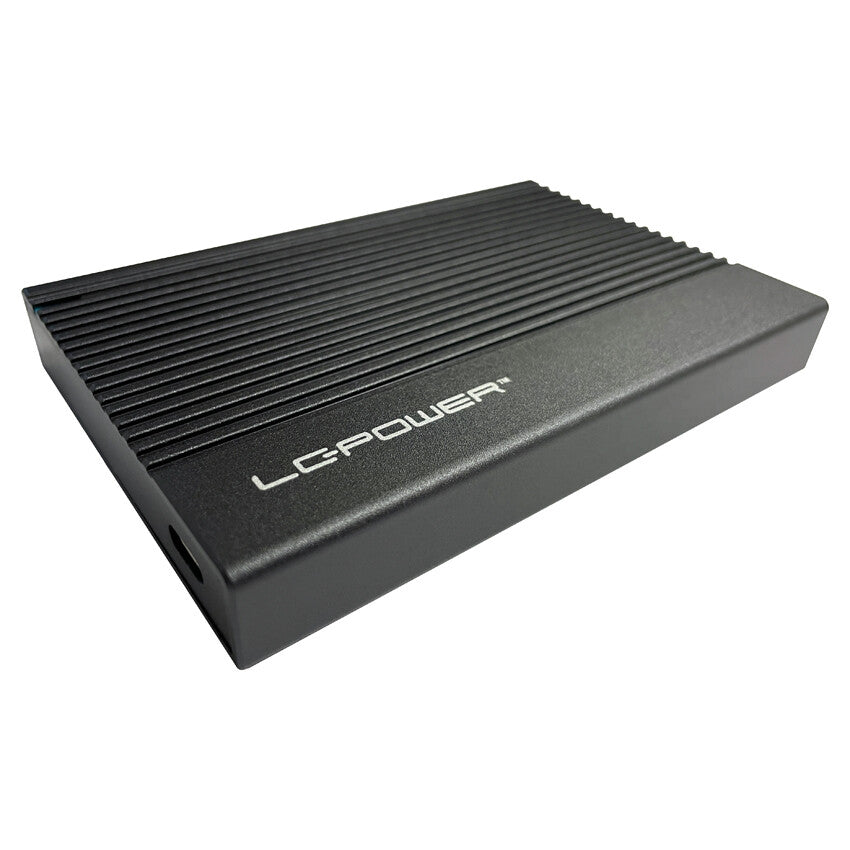 LC-Power LC-25U3-C Hölje för lagringsenheter HDD- / SSD kabinett Svart 2.5"
