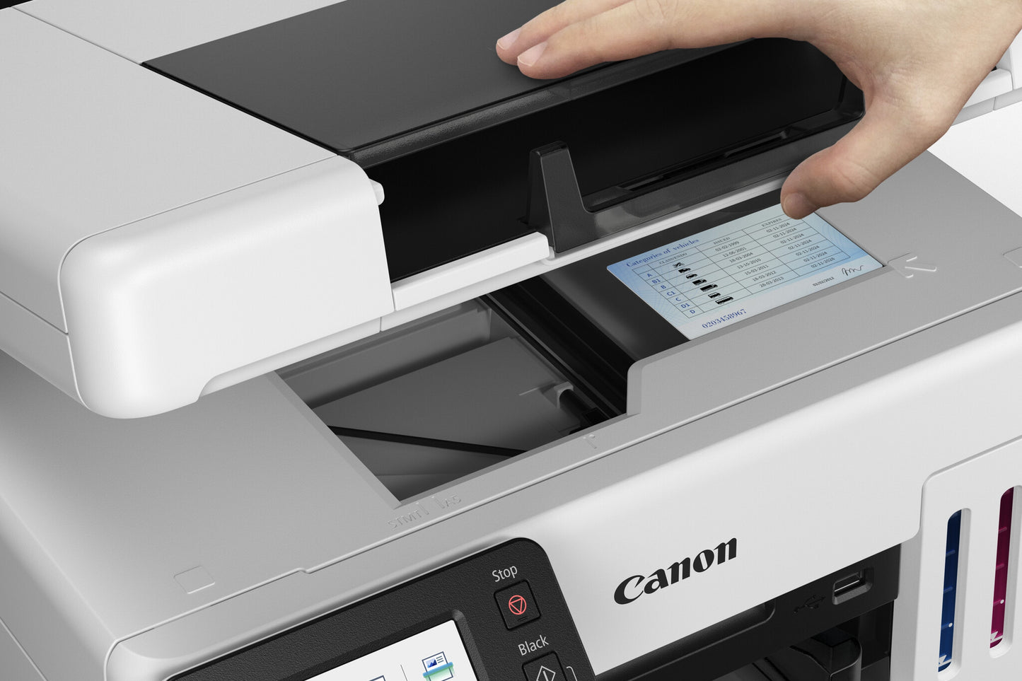 Canon MAXIFY GX6550 Bläckstråleskrivare A4 600 x 1200 DPI Wi-Fi