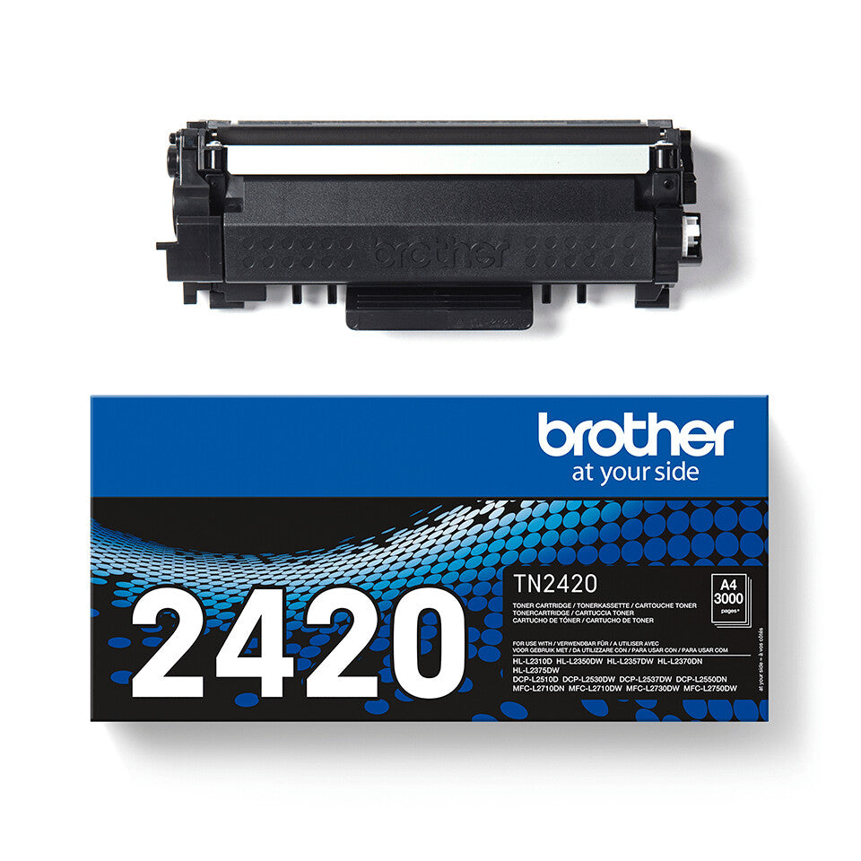 Brother TN-2420 Tonerkassett 1 styck Original Svart