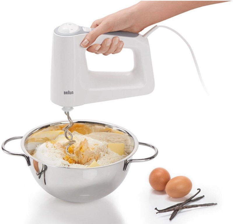 Braun HM 3135 WH Handmixer 500 W Grå, Vit