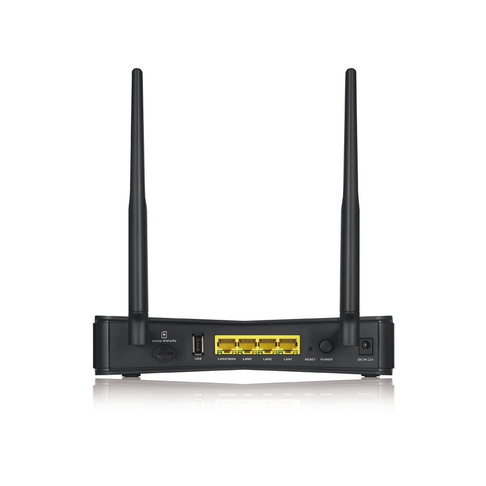 Zyxel LTE3301-PLUS trådlös router Gigabit Ethernet Dual-band (2,4 GHz / 5 GHz) 4G Svart