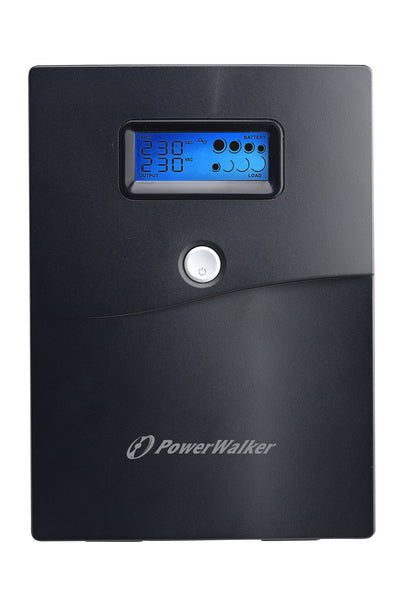 PowerWalker VI 3000 SCL strömskydd (UPS) Linjeinteraktiv 3 kVA 1800 W