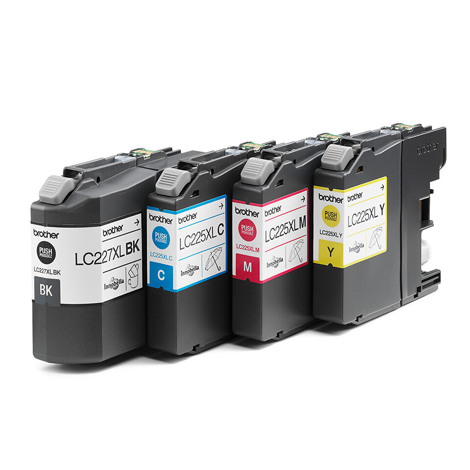 Brother LC227XLVALBPDR bläckpatroner 4 styck Original Svart, Cyan, Magenta, Gul