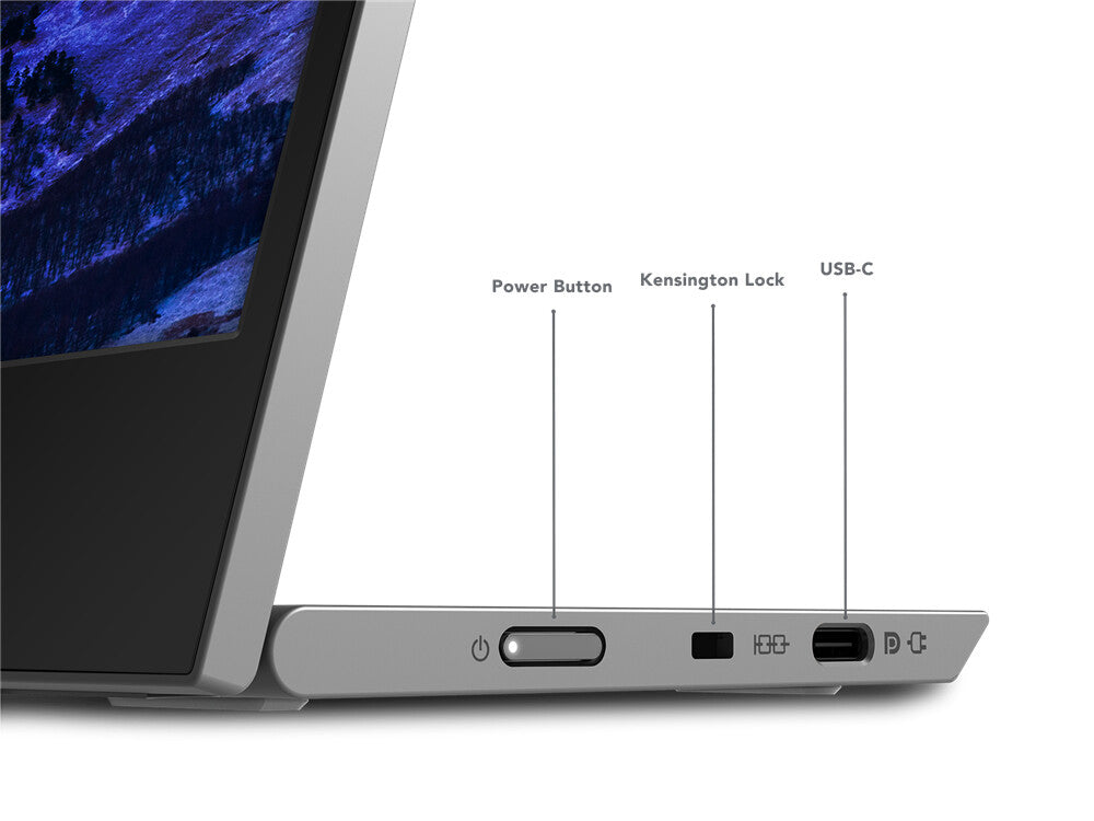 Lenovo L15 LED display 39,6 cm (15.6") 1920 x 1080 pixlar Full HD Svart, Grå