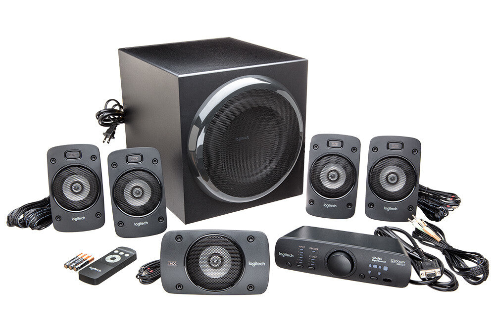 Logitech 980-000468 mikrofonset 500 W Universal Svart 5.1 kanaler 67 W
