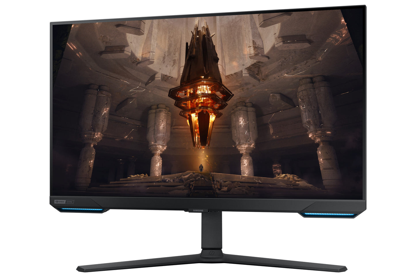 Samsung G70B platta pc-skärmar 81,3 cm (32") 3840 x 2160 pixlar 4K Ultra HD LED Svart