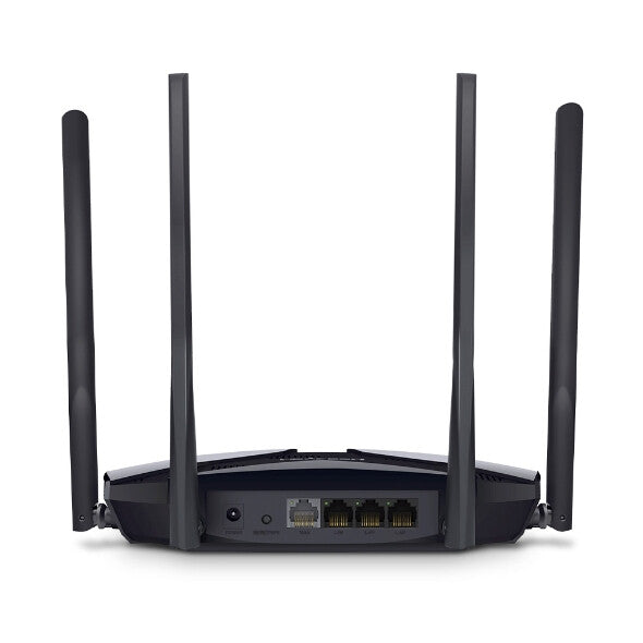 Mercusys MR80X trådlös router Gigabit Ethernet Dual-band (2,4 GHz / 5 GHz) Svart