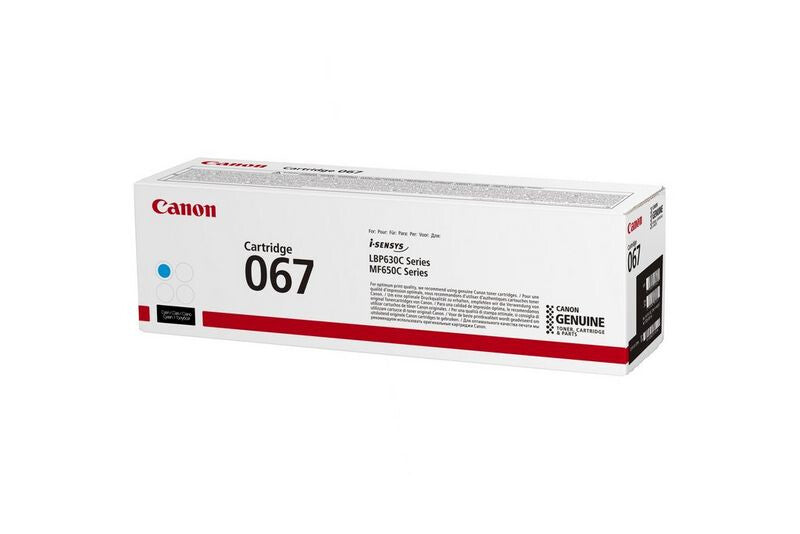 Canon 067 Tonerkassett 1 styck Original Cyan