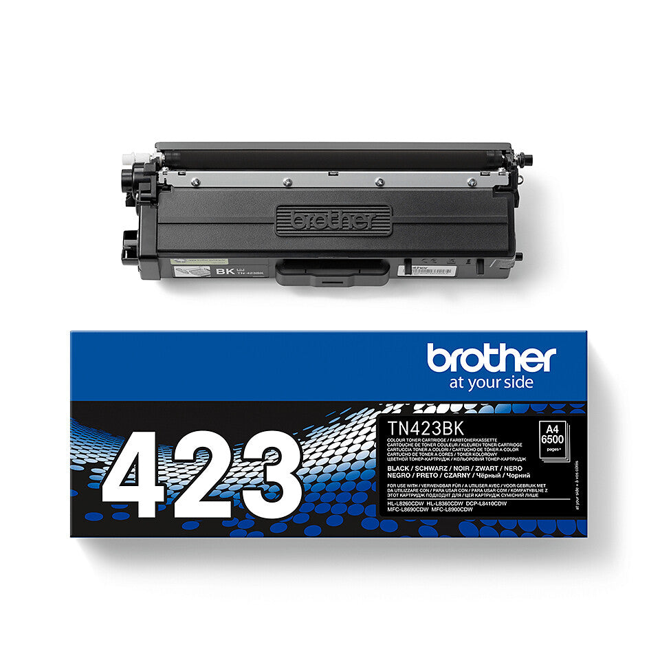 Brother TN-423BK Tonerkassett 1 styck Original Svart
