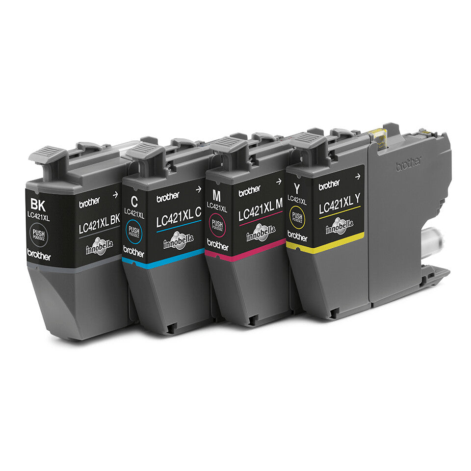 Brother LC421XLVALDR bläckpatroner 4 styck Original Svart, Cyan, Magenta, Gul