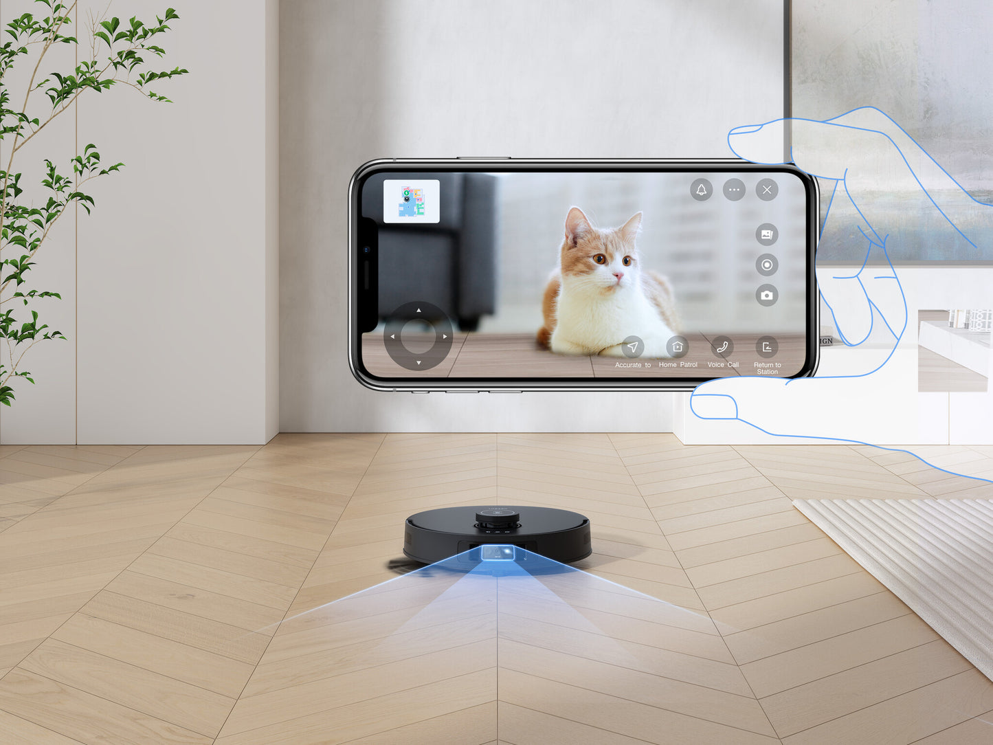 Ecovacs Deebot T30S Pro 0,275 l Utan påse Svart
