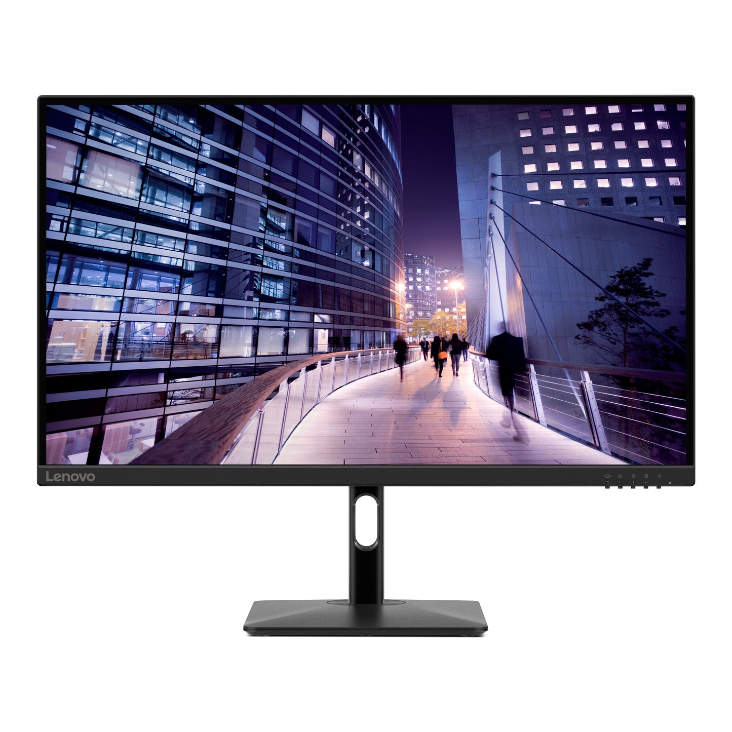 Lenovo N27p LED display 68,6 cm (27") 3840 x 2160 pixlar 4K Ultra HD Svart