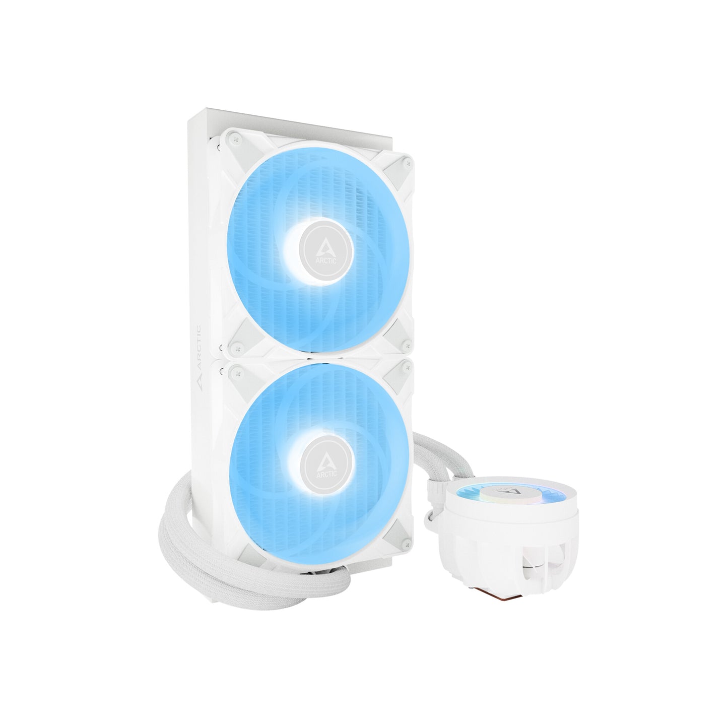 ARCTIC Liquid Freezer III 280 A-RGB Processor Allt-i-ett vätskekylare 14 cm Vit 1 styck