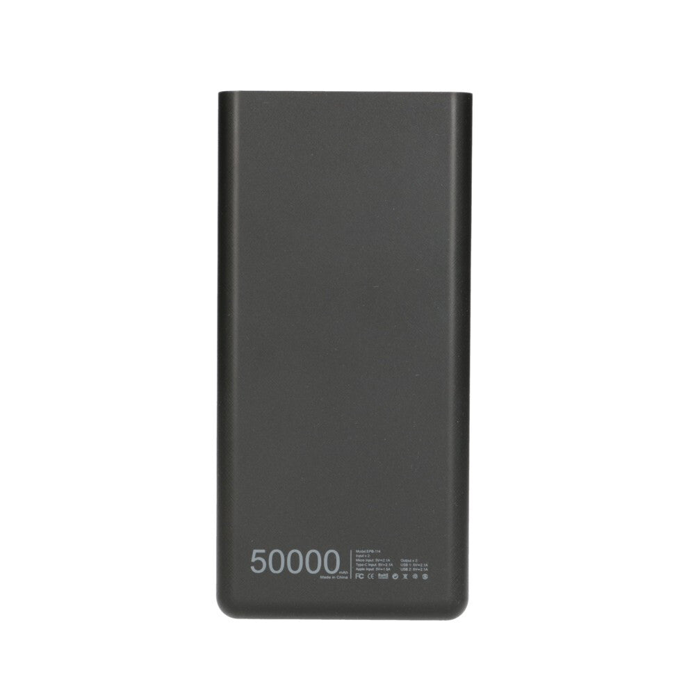 Extralink EX.19591 basstationer Litium Polymer (LiPo) 50000 mAh Svart
