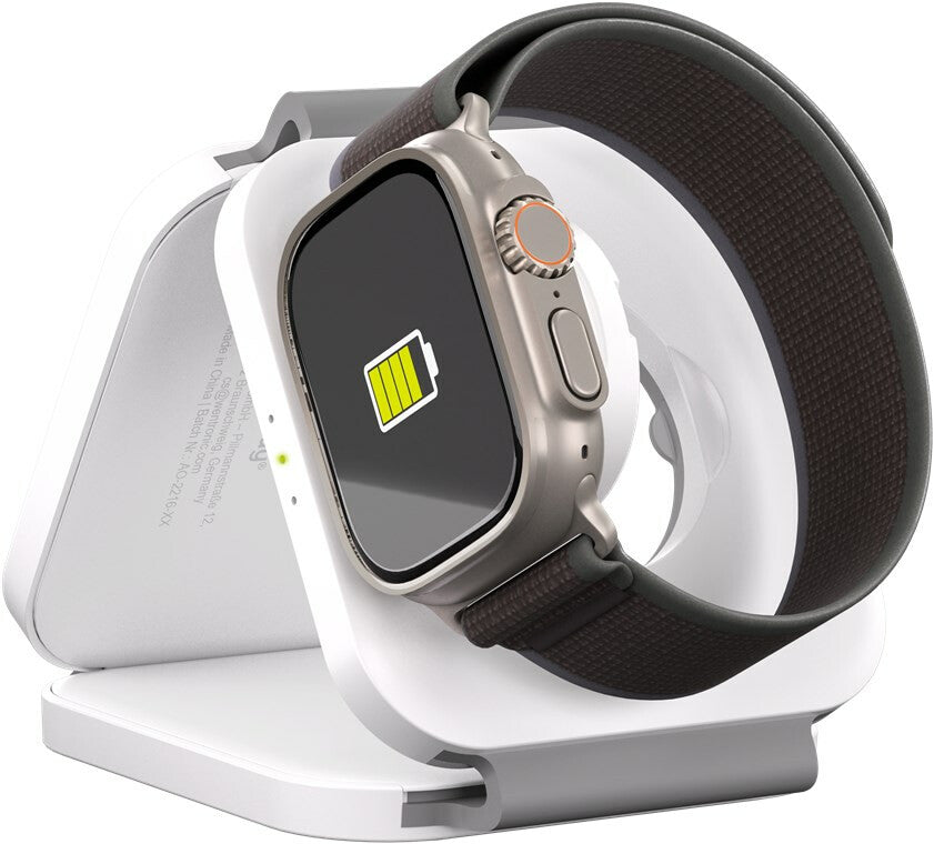 Goobay 65312 mobilladdare Universal Vit USB Trådlös laddning inomhus