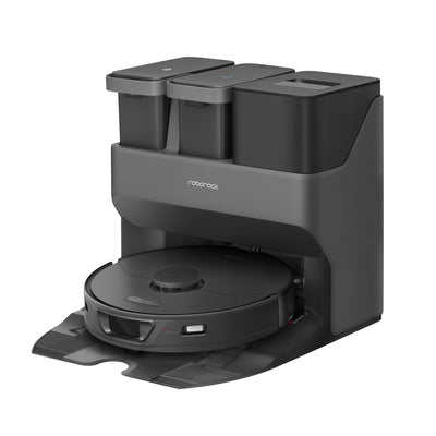 Roborock S7max Ultra robotdammsugare 0,35 l Utan påse Svart
