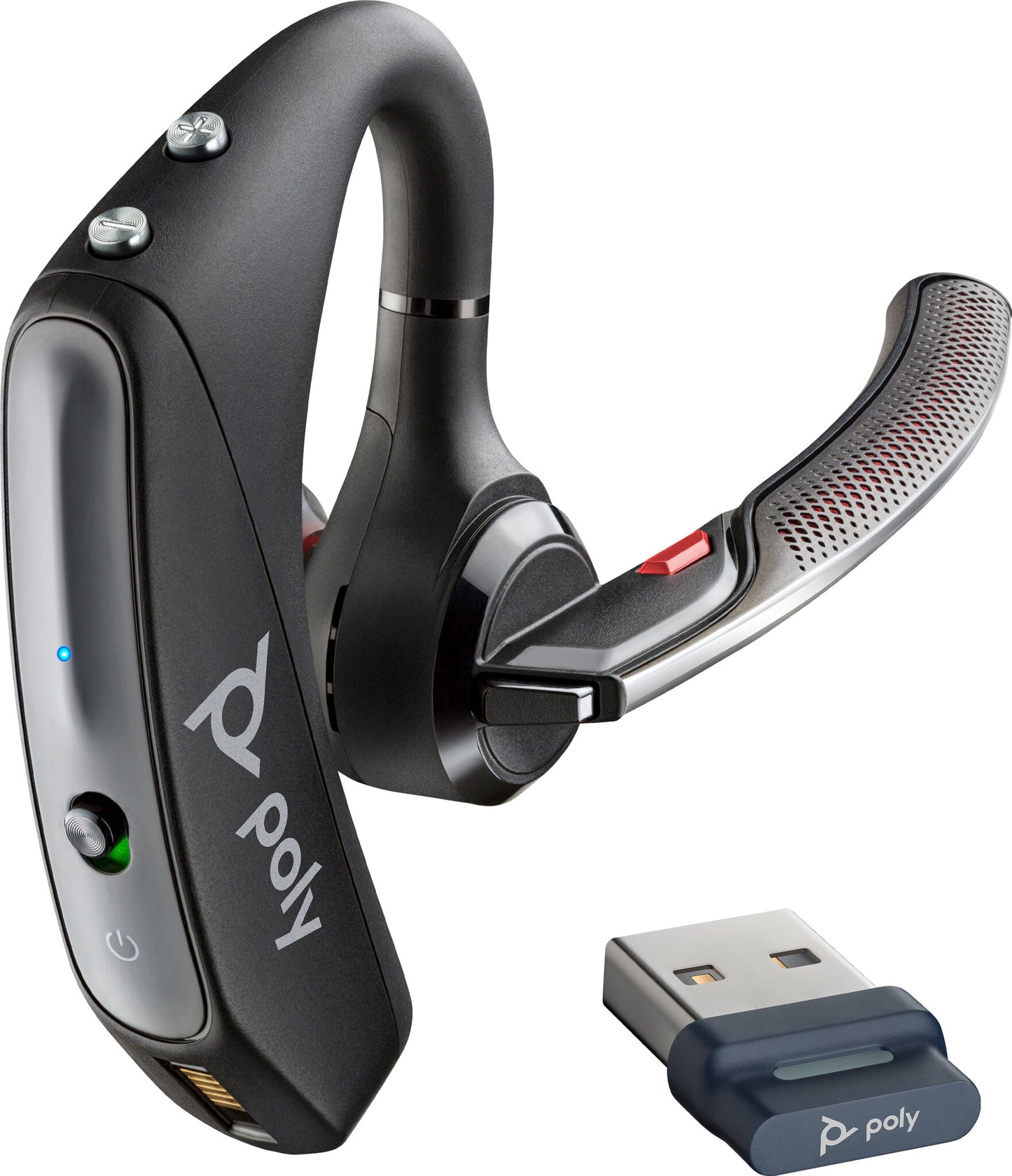 POLY Voyager 5200 UC USB-A Headset + BT600-dongel TAA