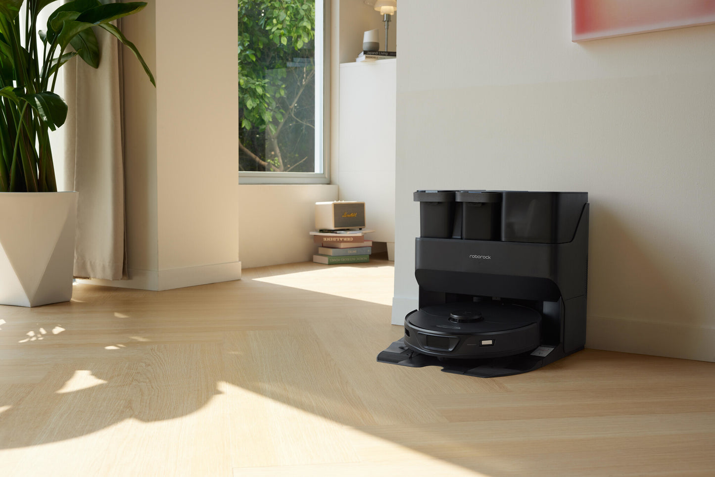 Roborock S7max Ultra robotdammsugare 0,35 l Utan påse Svart