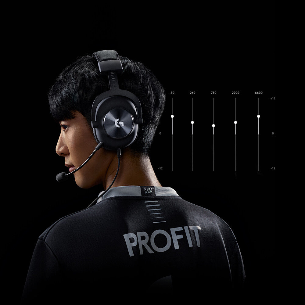 Logitech G Pro X Headset Kabel Huvudband Spela Svart