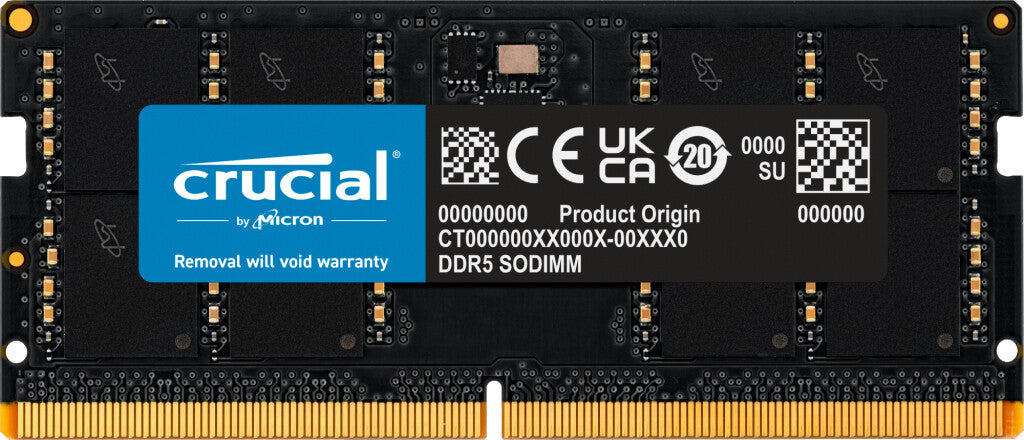 Crucial CT32G56C46S5 RAM-minnen 32 GB 1 x 32 GB DDR5 5600 MHz