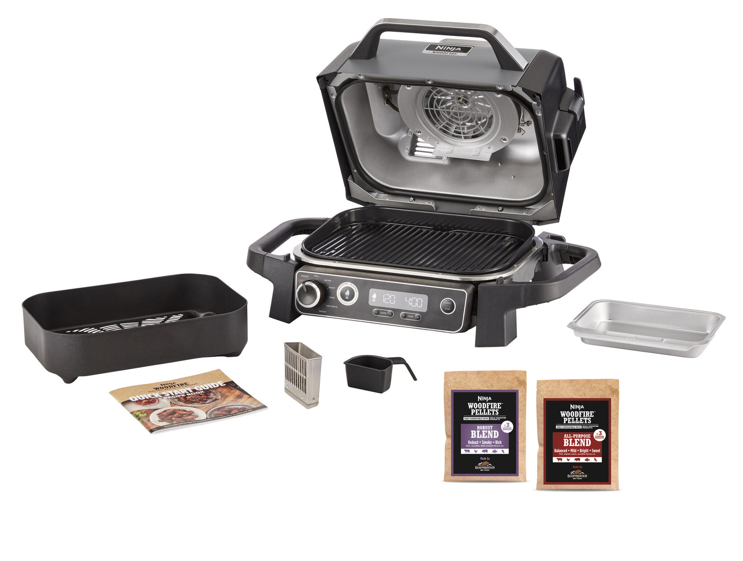Ninja Woodfire Outdoor Grill kontaktgrill
