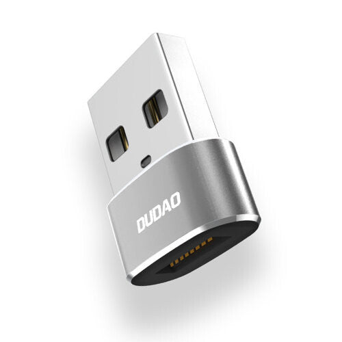 DUDAO L16AC USB-C to USB adapter Grå