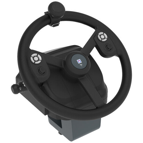 Hori HPC-043U spelkonsoler Svart USB Ratt + pedaler + joystick PC
