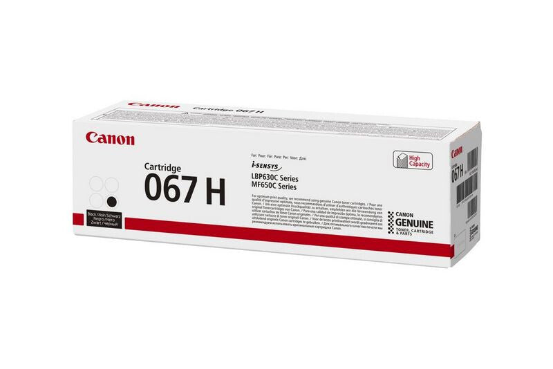 Canon 067H Tonerkassett 1 styck Original Svart