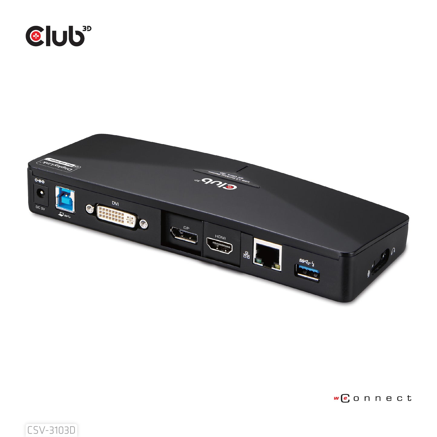 CLUB3D SenseVision USB 3.0 4K UHD Docking Station