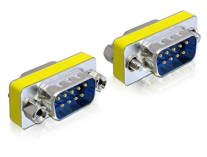 DeLOCK D-sub 9 M/M DB9 Silver