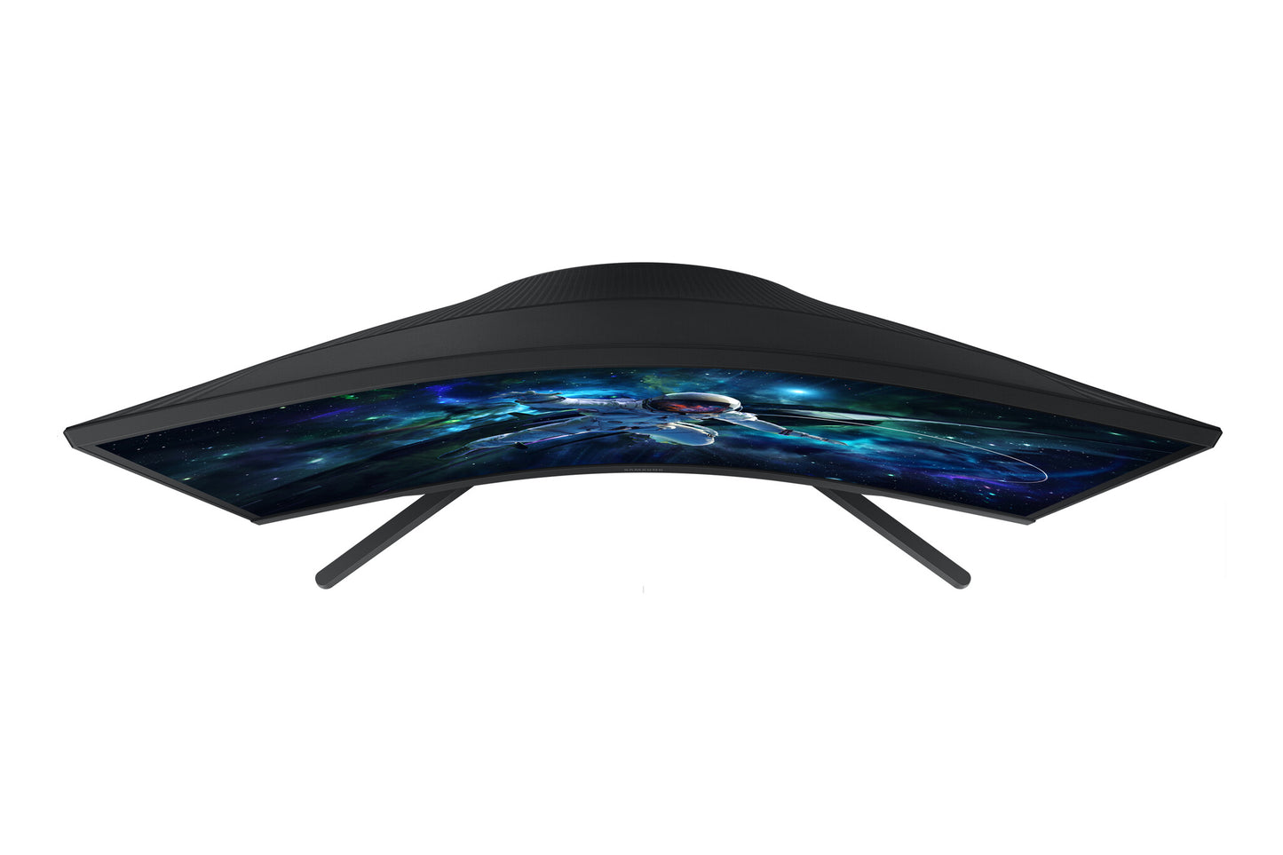 Samsung G55C platta pc-skärmar 68,6 cm (27") 2560 x 1440 pixlar Quad HD LED Svart