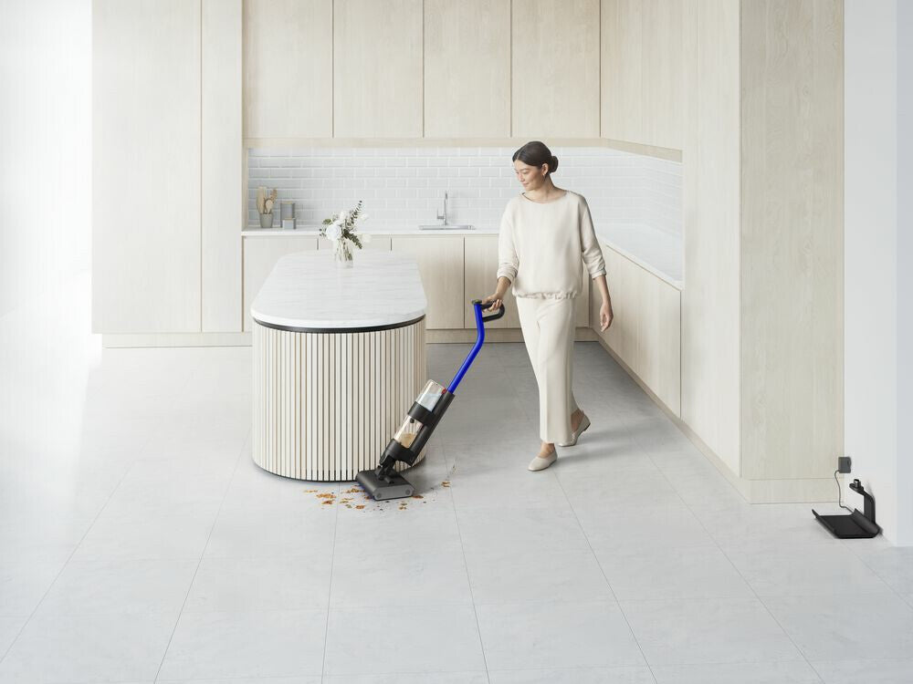 Dyson Wash G1 Skaftdammsugare Batteri Våt Utan påse Svart, Blå