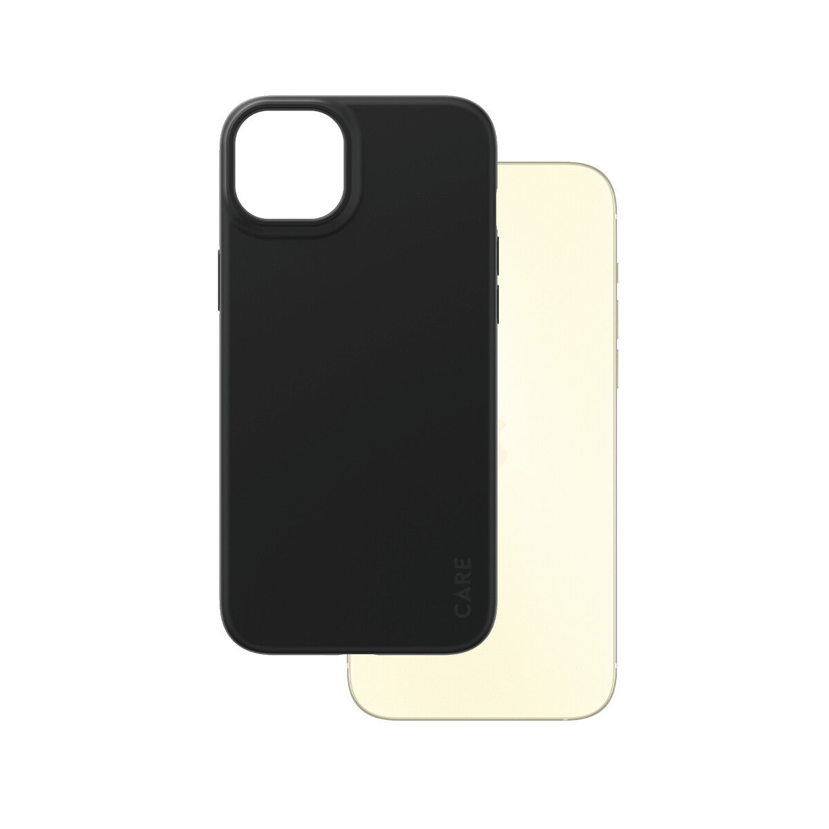 PanzerGlass CARE by PG BLK iPhone 15 Plus mobiltelefonfodral Omslag Transparent