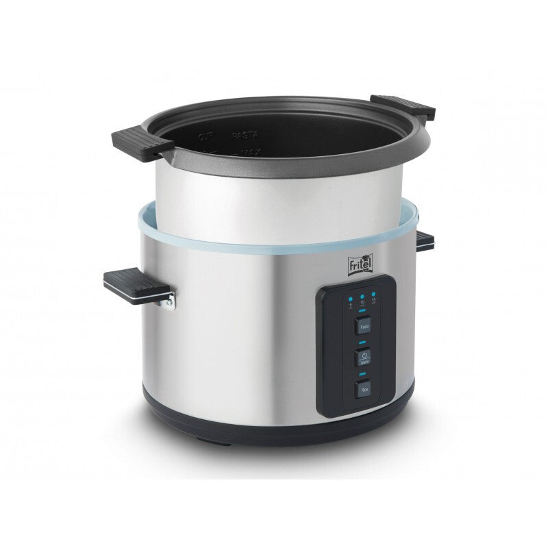 Fritel RC 1377 riskokare 6 l 1100 W Svart, Rostfritt stål