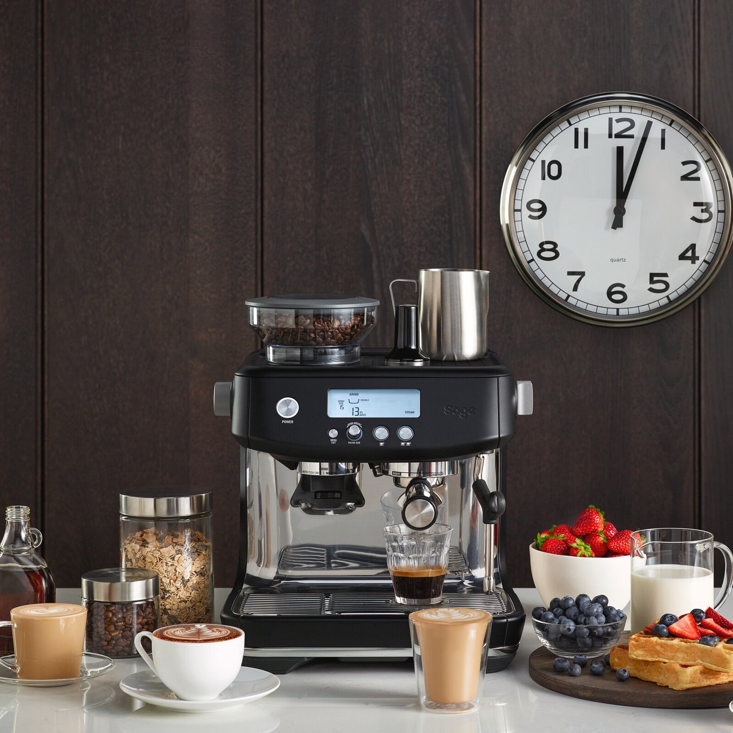Sage the Barista Pro Helautomatisk Espressomaskin 1,98 l