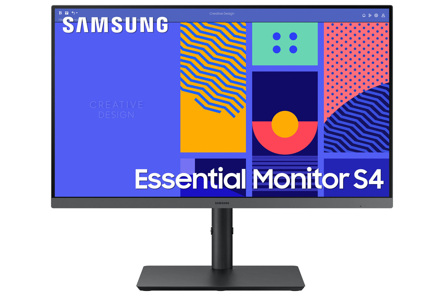 Samsung S43GC platta pc-skärmar 61 cm (24") 1920 x 1080 pixlar Full HD LCD Svart