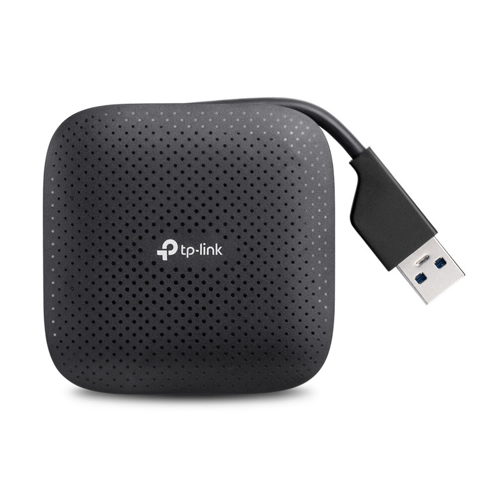 TP-Link UH400 gränssnittshubbar USB 3.2 Gen 1 (3.1 Gen 1) Type-A 5000 Mbit/s Svart