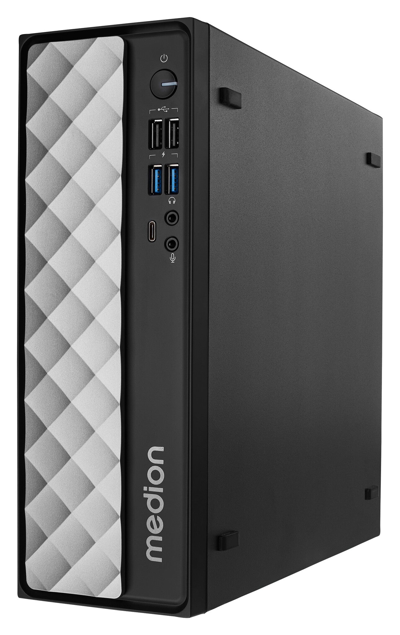 MEDION AKOYA T80 Intel® Core™ i5 i5-12450H 16 GB DDR4-SDRAM 512 GB SSD Windows 11 Home Mini PC Mini-PC Svart
