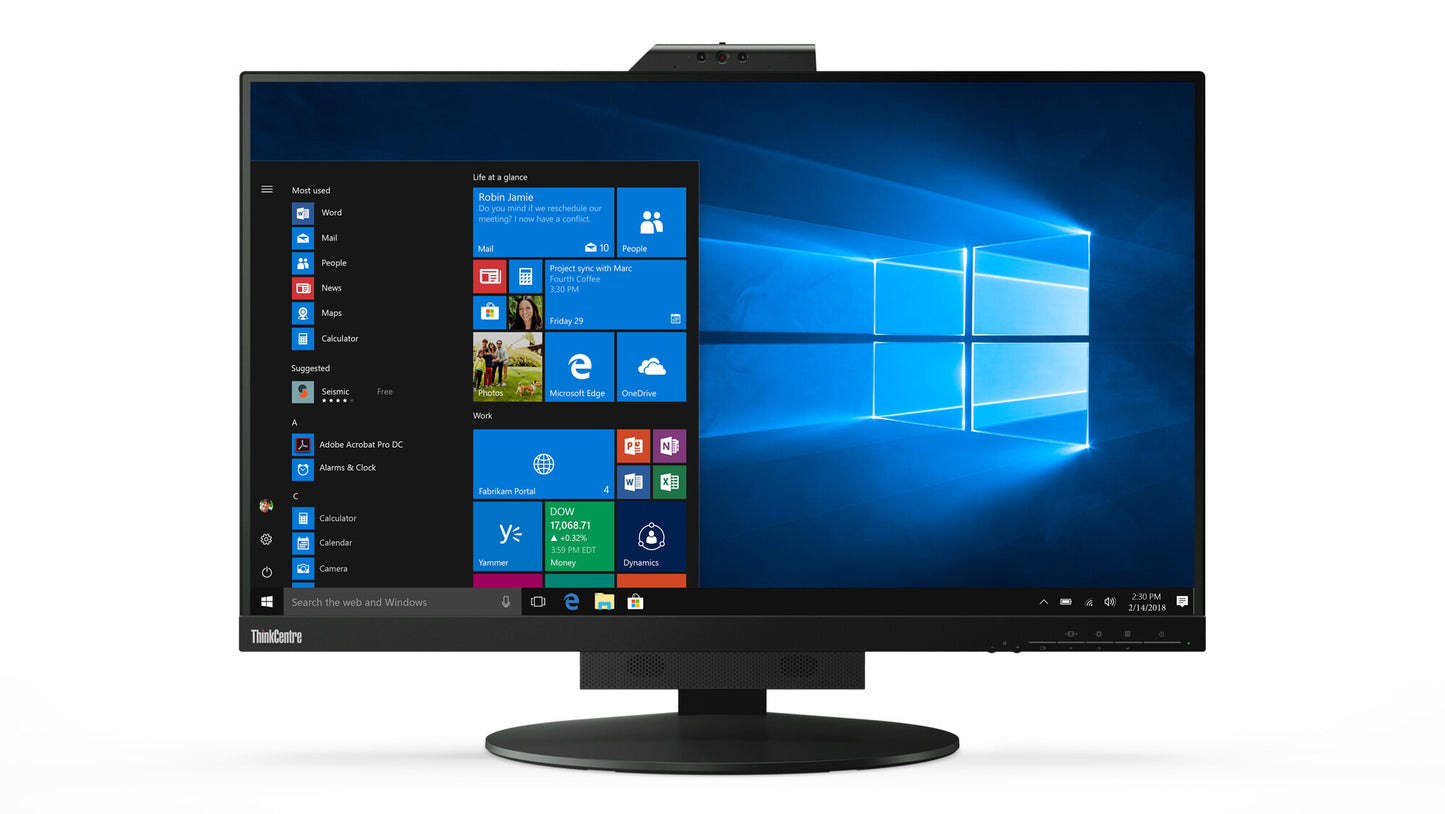 Lenovo 11JHRAT1EU allt-i-ett-dator/-arbetsstationer 68,6 cm (27") 2560 x 1440 pixlar Svart
