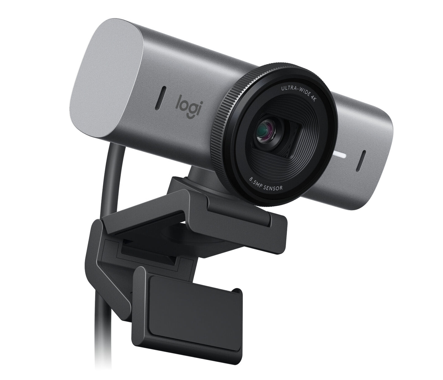 Logitech 960-001530 webbkameror 8,5 MP 4096 x 2160 pixlar USB 3.2 Gen 1 (3.1 Gen 1) Gjuten aluminium, Svart