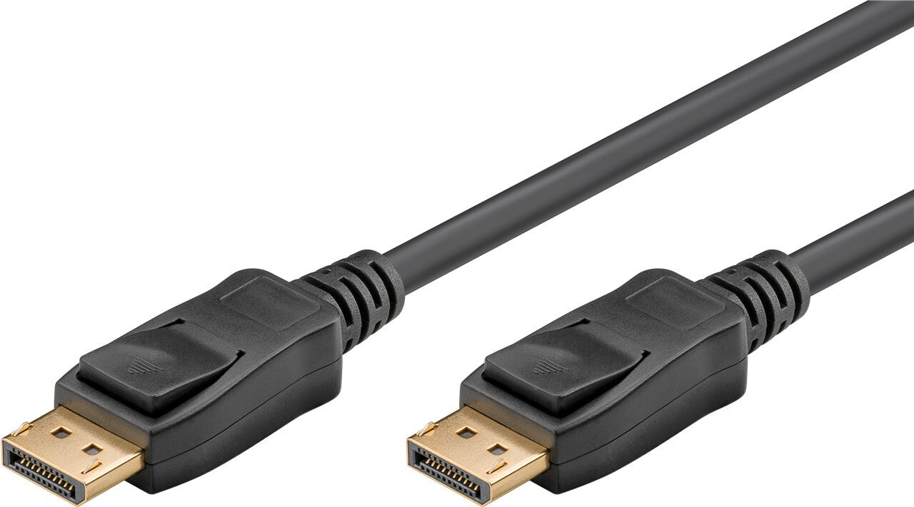 Goobay 74751 DisplayPort-kabel 1 m Svart